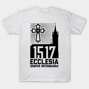 95 theses of the reformation of the church. Wittenberg 1517. T-Shirt